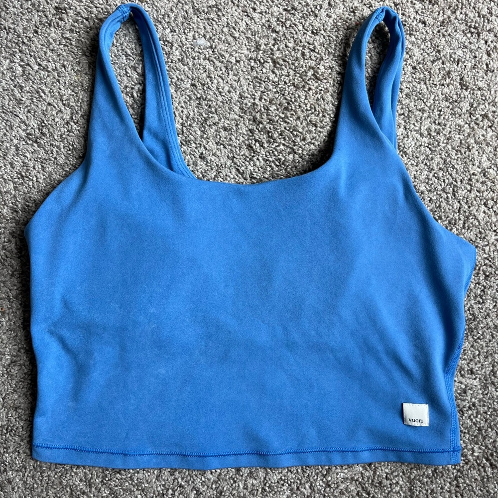 Vuori Vibrant Blue Athletic Tank